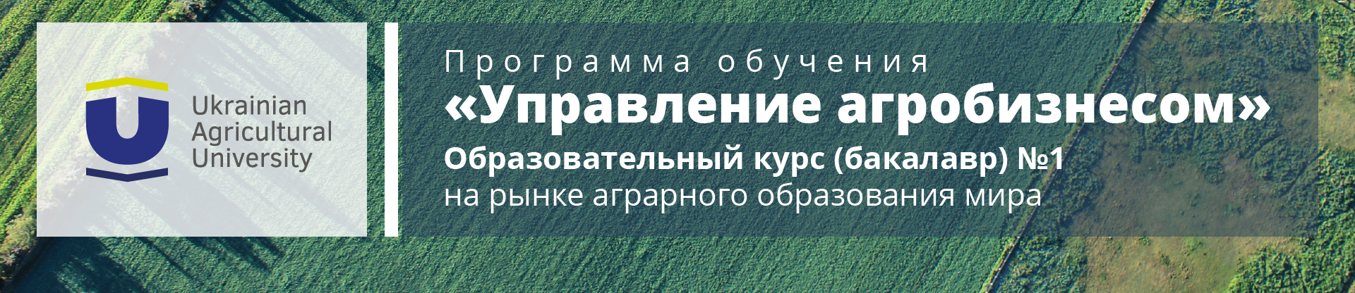 Управление агробизнесом